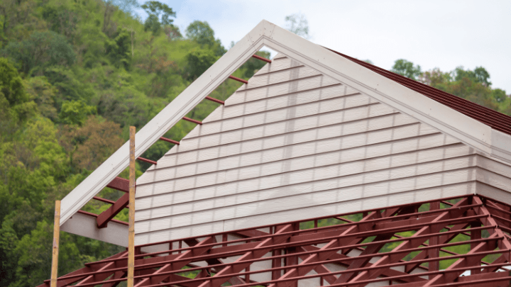 Fibre cement siding installation