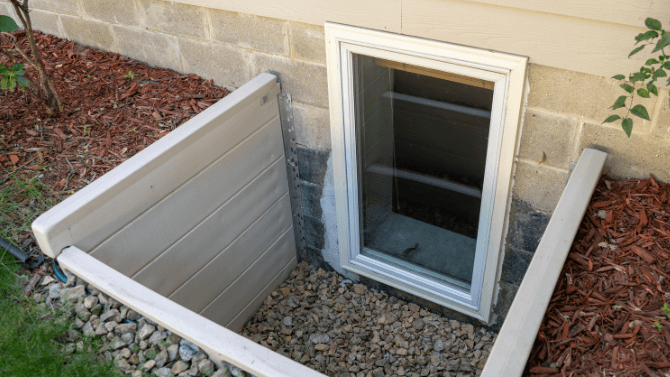 window basement