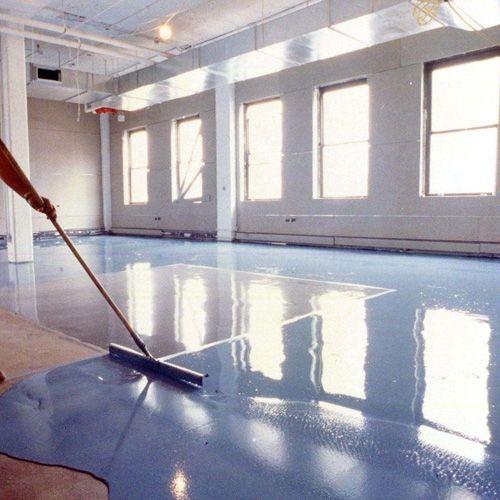 epoxy floor in a room_4 Maintenance Tips for Epoxy Floors