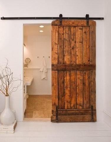 Wood barn sliding door_RenoQuotes.com