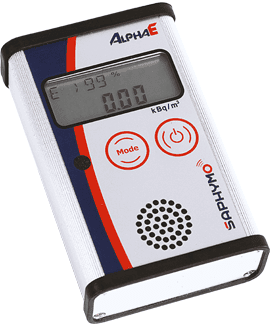 radon ingress dosimeter