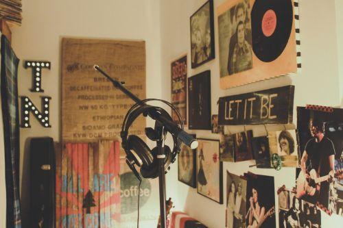 music room basement