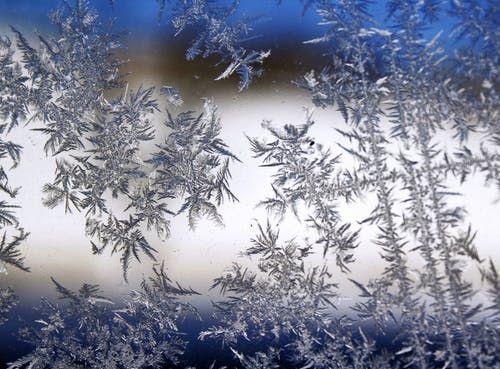 frozen window_how to seal your door: insulation and caulking