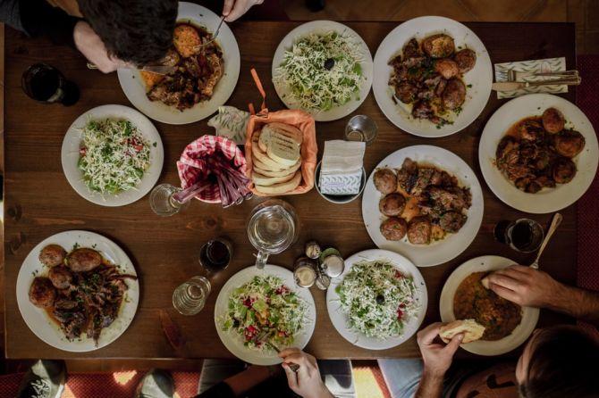 famille diner_family dinner