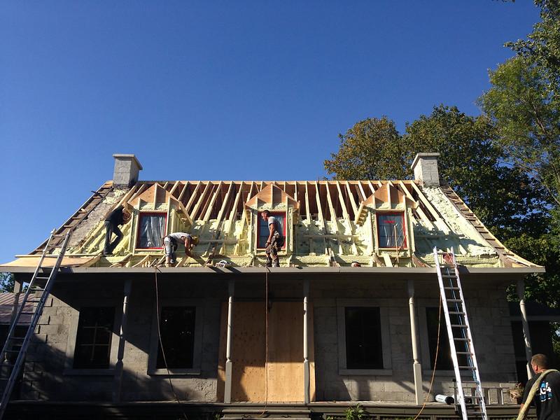 roof installation_Wakefield Bridge: Eco-Friendly Steel Shingles