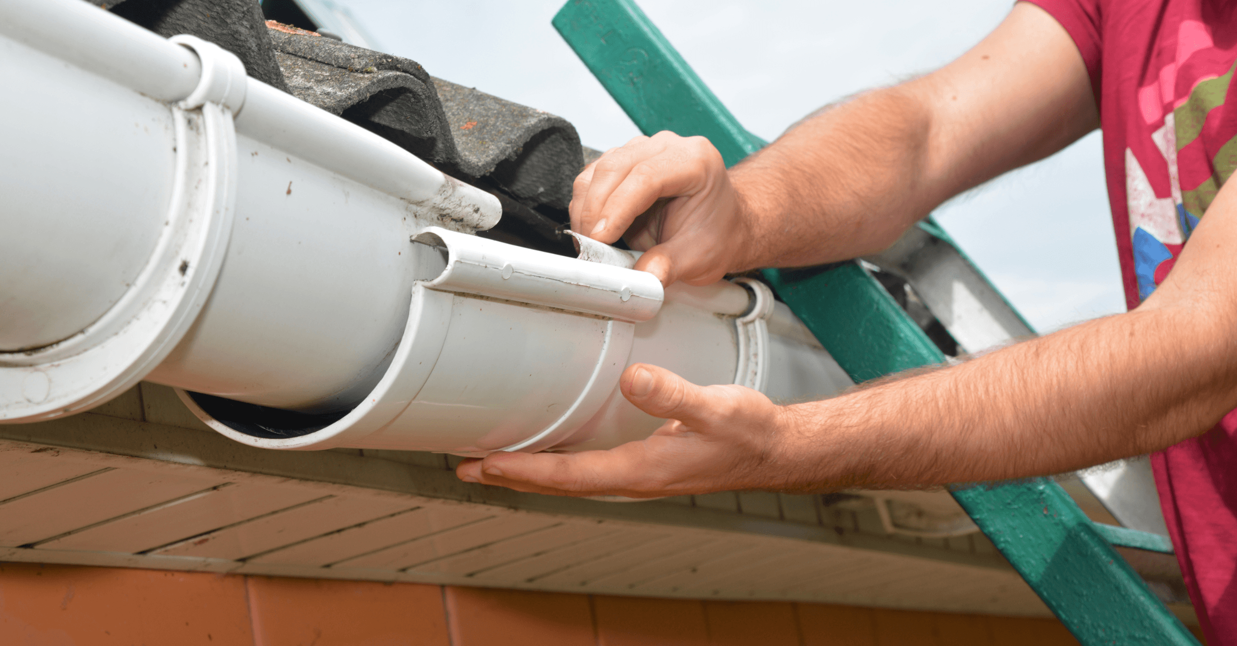 fixing gutter