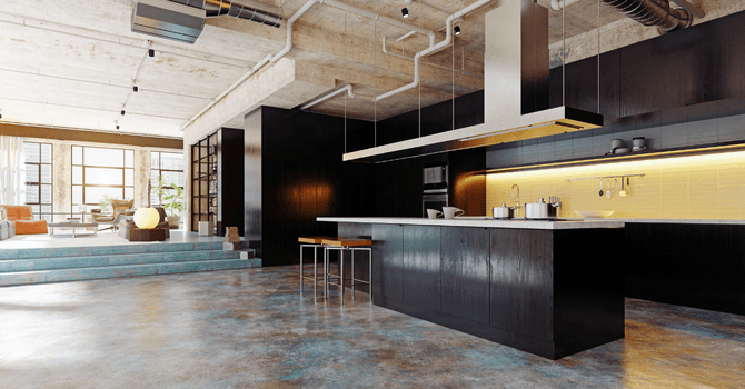 industrial kitchen