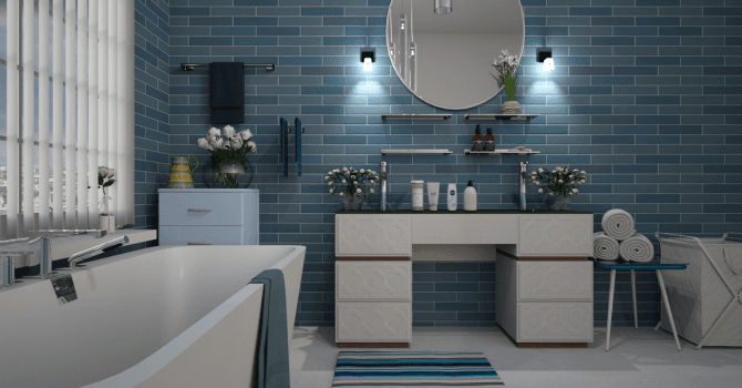 paint colour ideas for your bathroom