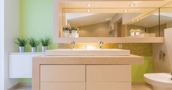 paint colour ideas for your bathroom