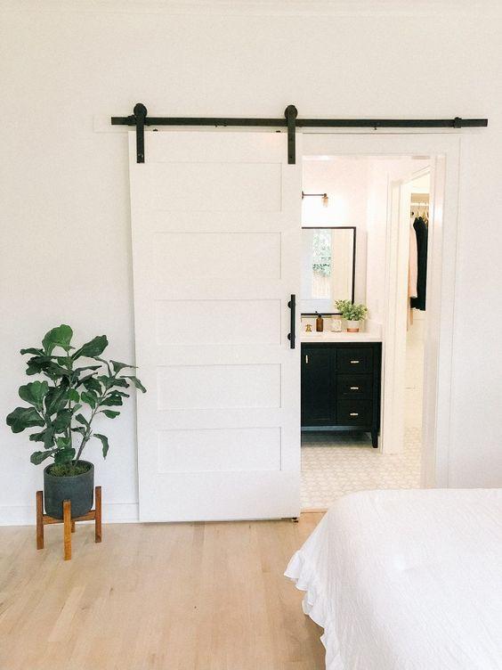 barn door interior