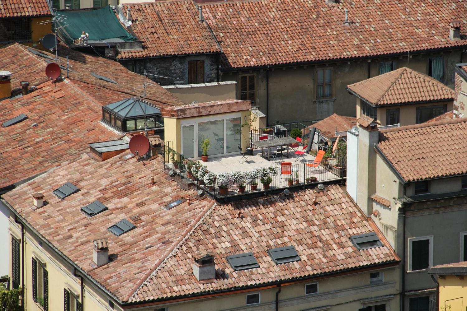 roof overhead view