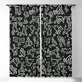 Rideaux Keith Haring chambre bébé