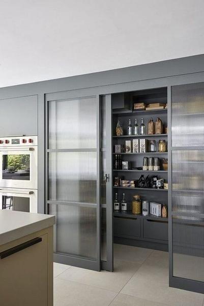 Garde-manger porte vitrée_pantry glass doors