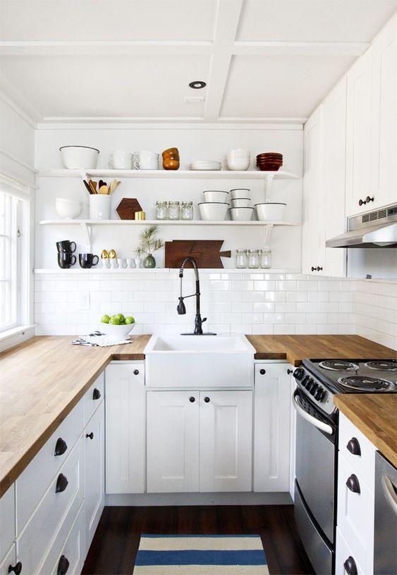 Petite cuisine blanche_small white kitchen