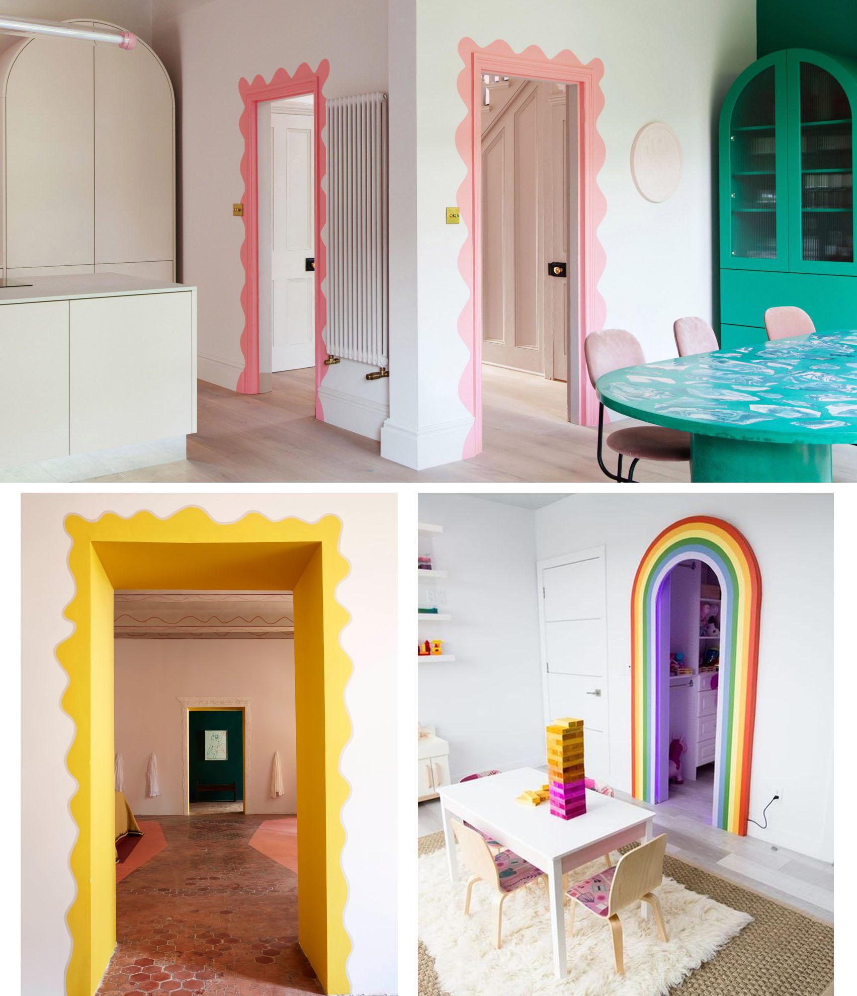 paint around door frames squiggles_Tendances design 2021 : formes et squiggles_Soumission Rénovation