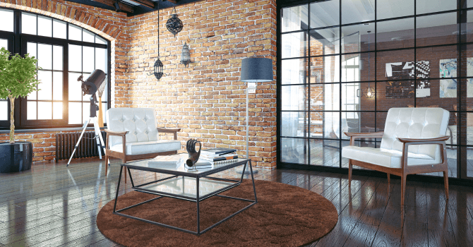 interior brick wall