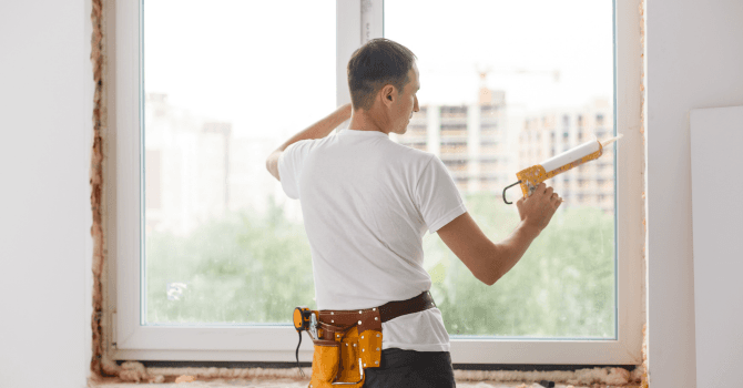 Steps to Caulk a Window