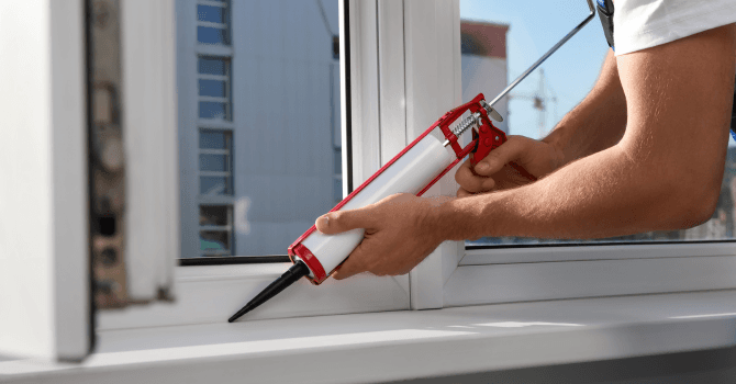 Steps to Caulk a Window