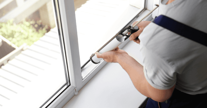 Steps to Caulk a Window