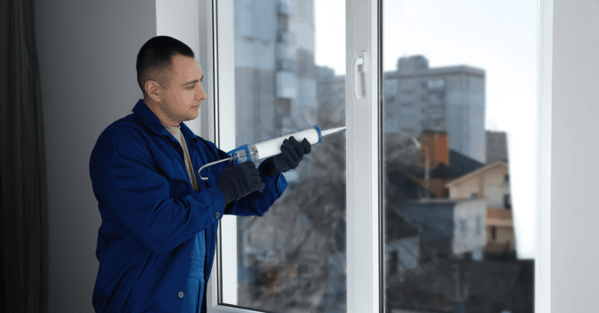 Steps to Caulk a Window