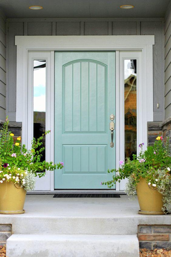 porte turquoise_Pinterest