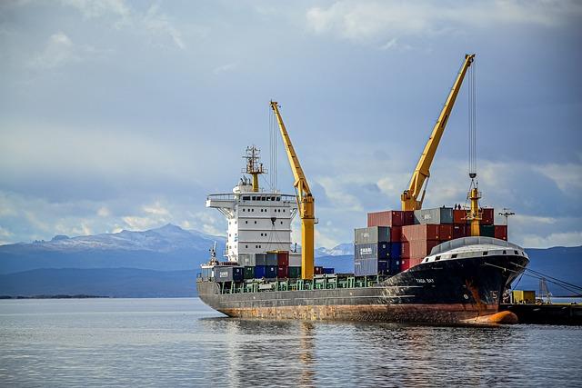 crane on ship