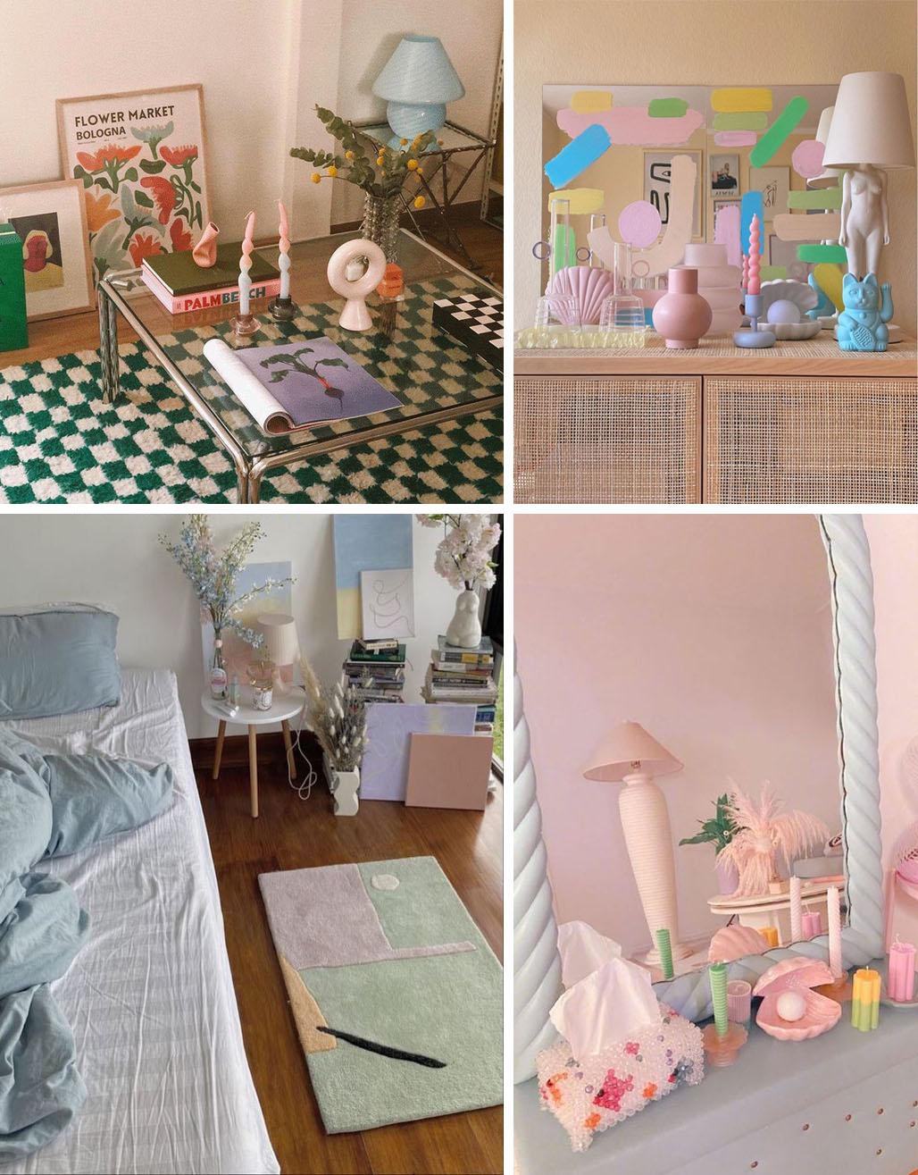 pastel and squiggle decor_Tendances design 2021 : formes et squiggles_Soumission Rénovation